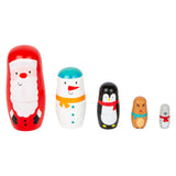 Small foot wooden matryoshka dolls Christmas