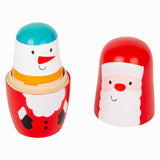 Small foot wooden matryoshka dolls Christmas