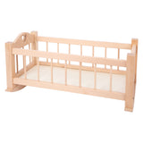Letto per bambole a swing in legno piccolo ovviamente