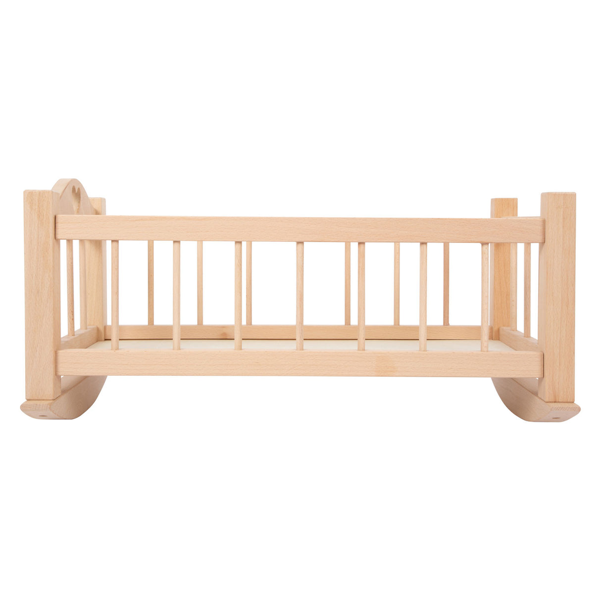 Letto per bambole a swing in legno piccolo ovviamente