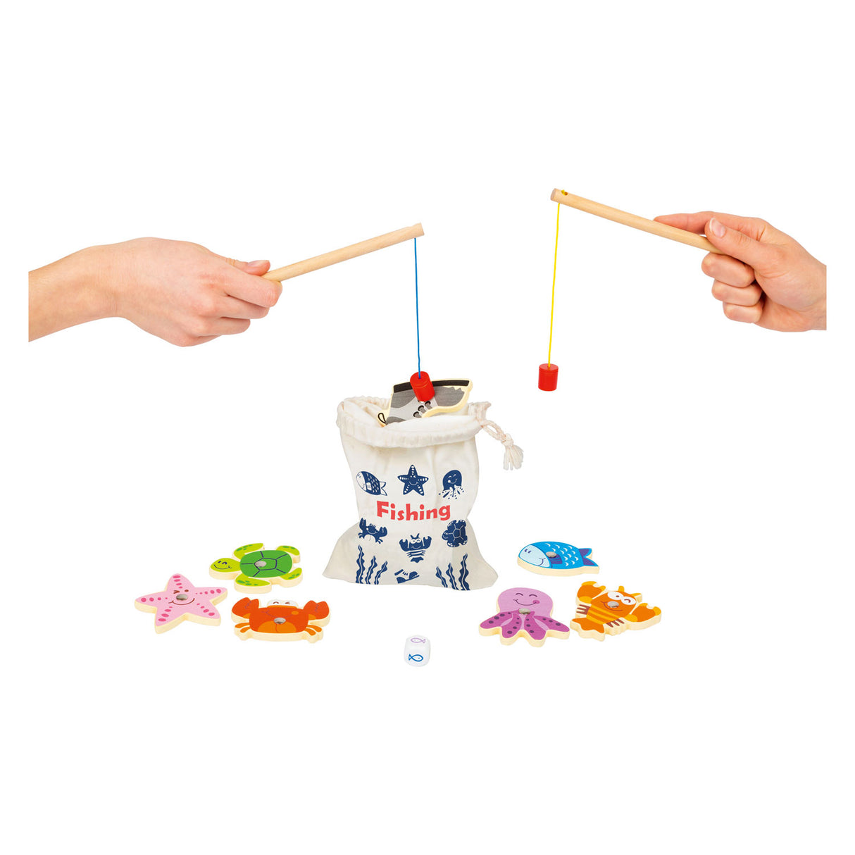 Gioco di viaggio vishengel in legno piccolo
