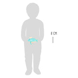 Малък крак играчки дървени китове, възбуждащи