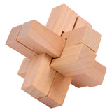 Klenge Fouss - hëlze Gehir Puzzelen, Set vu 4