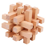 Klenge Fouss - hëlze Gehir Puzzelen, Set vu 4