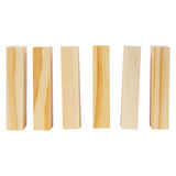 Gioco di bilanciamento della torre Wiebelt di legno di piccoli piedi