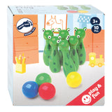 Small Foot - Wooden Frogs Wrap Game, 10dlg.