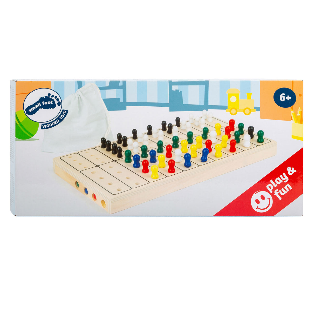 Code secret de petit pied jeu de conseil en bois