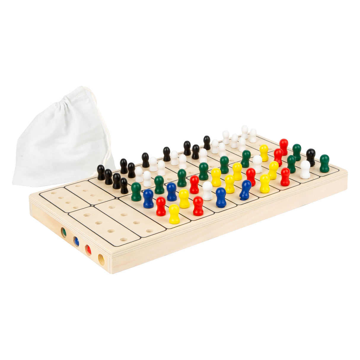 Code secret de petit pied jeu de conseil en bois