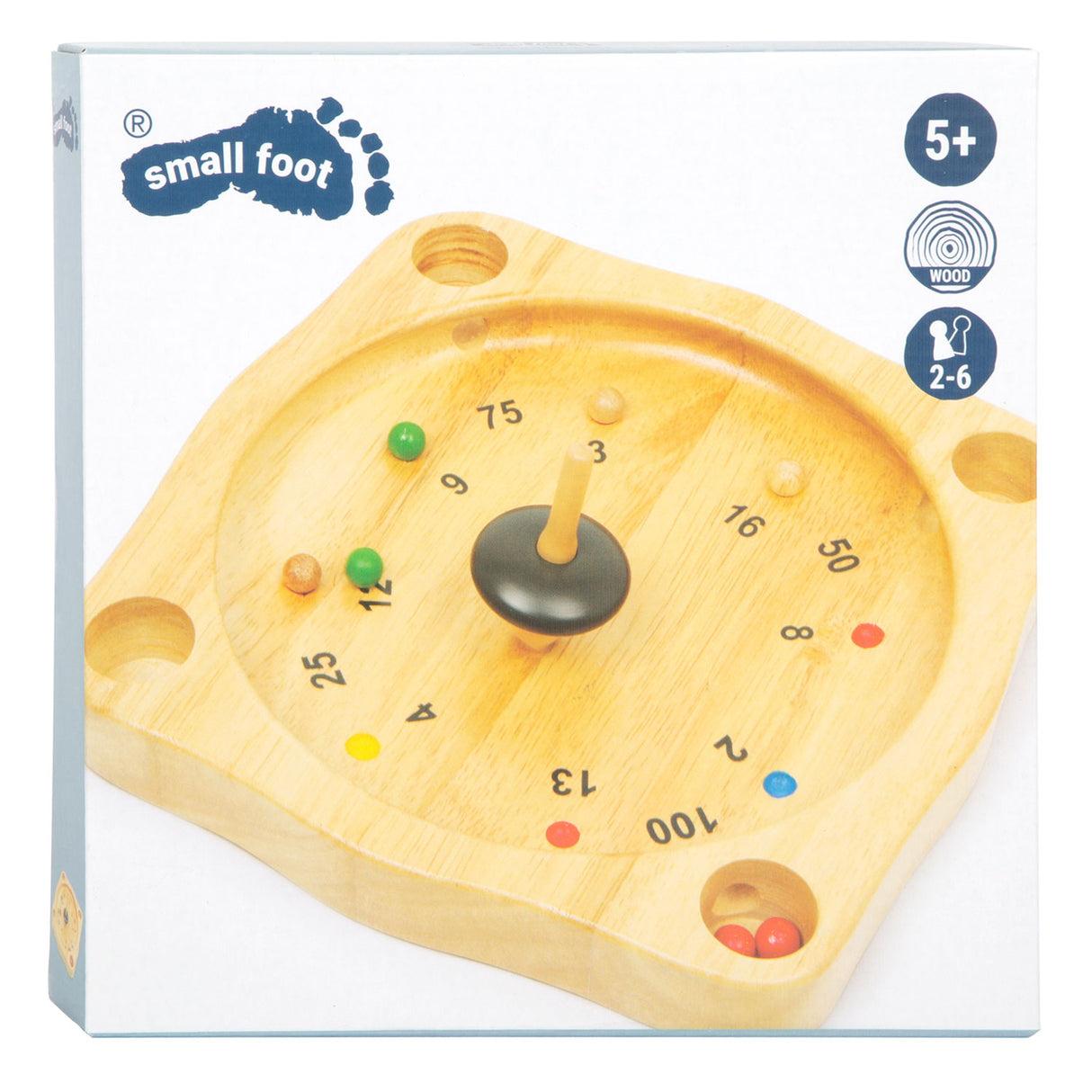 Små fodbønder roulette træ spil