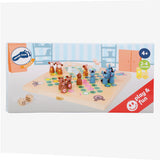 Small foot - houten ludospel boerderijdieren