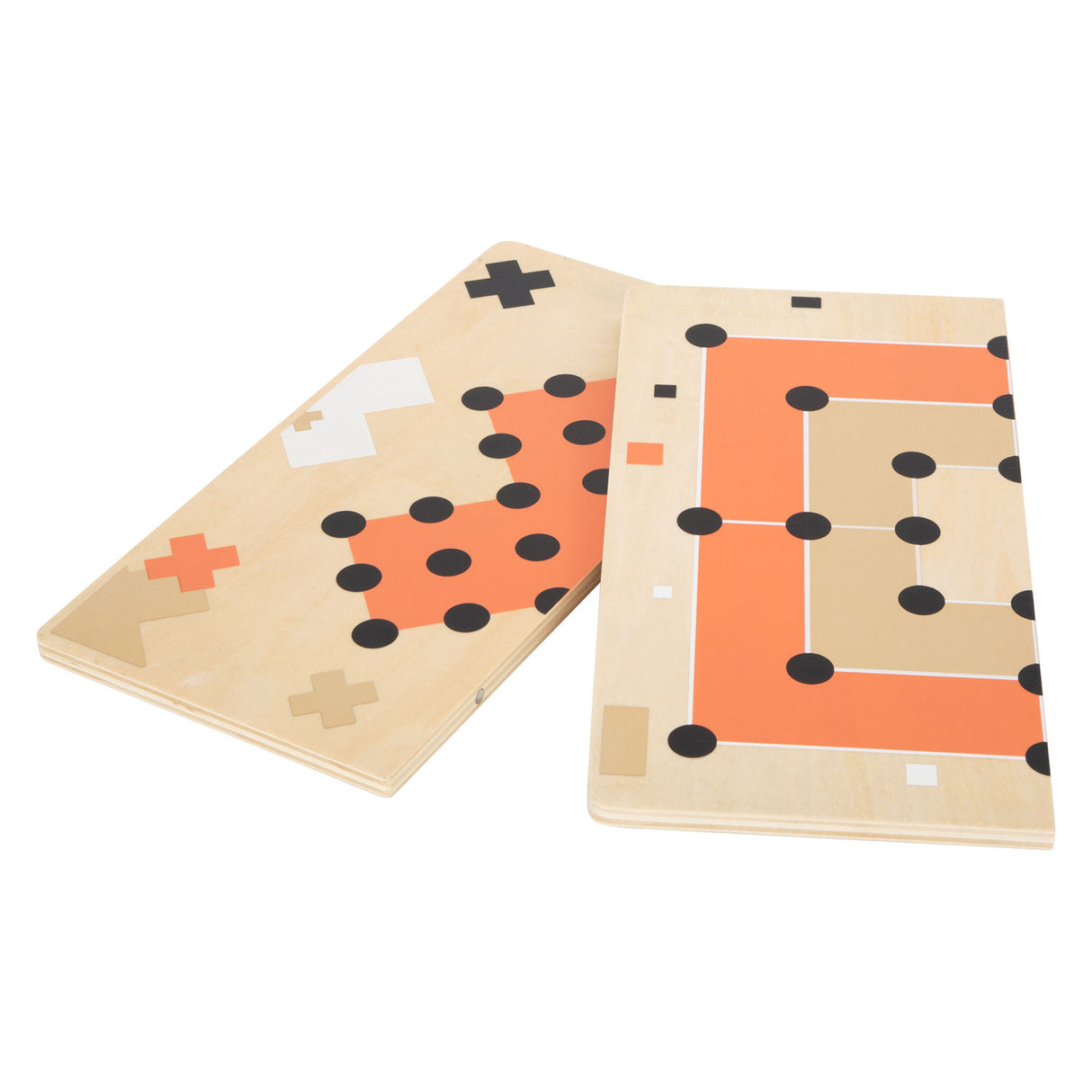 Majhna noga Houten Solitaire in Molenspel Golden Edition