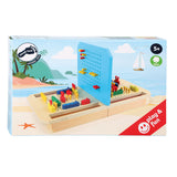 Small foot wooden thinking game battleship