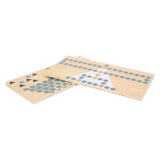 Small Foot Barricade and Halma wooden board game 2in1