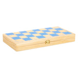 Small foot wooden chess game knights