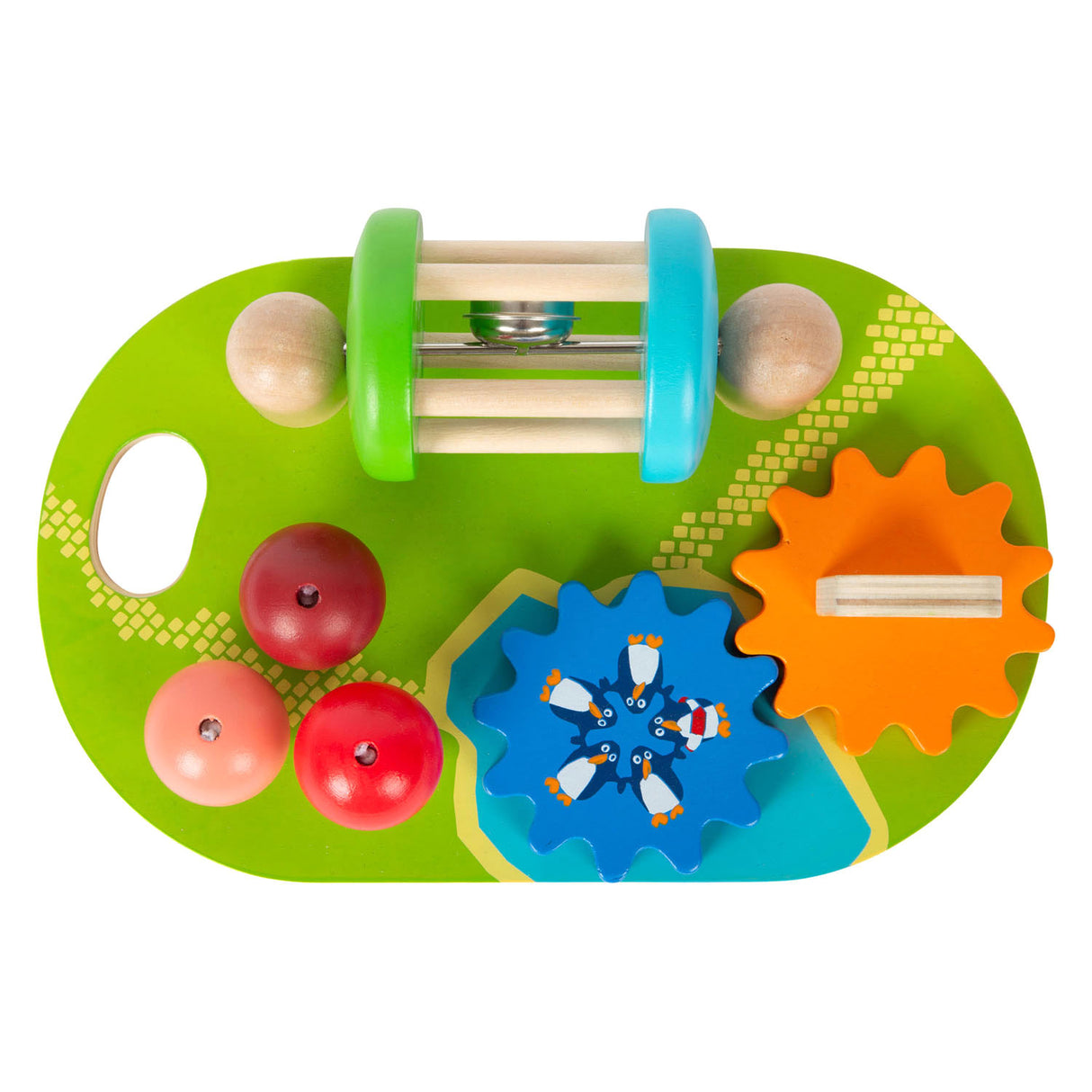 Parco a tema in legno di piccoli piedi Activetenbord