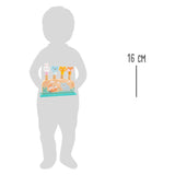 Small Foot Wooden Motor Skills Shape Insert Game Forest Animals, 5-piece.