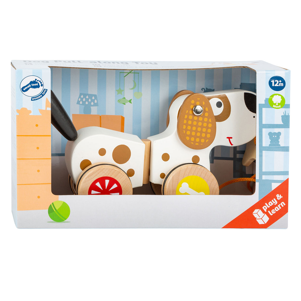 Дървено куче с малък крак