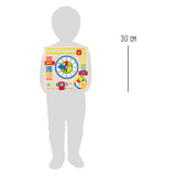 Small Foot Wood Calendar Clock Seasons at (German)