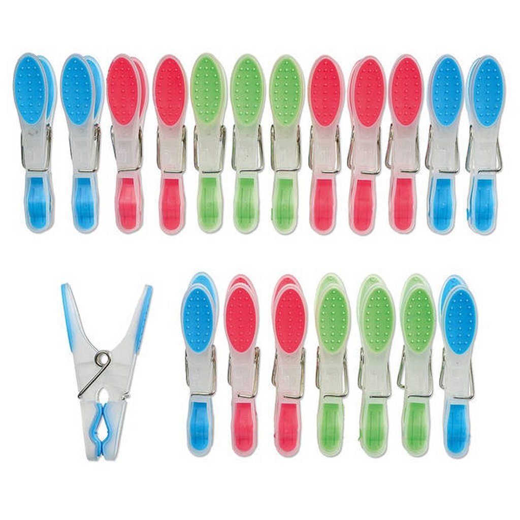 Handy clothespins 20 pcs plastic