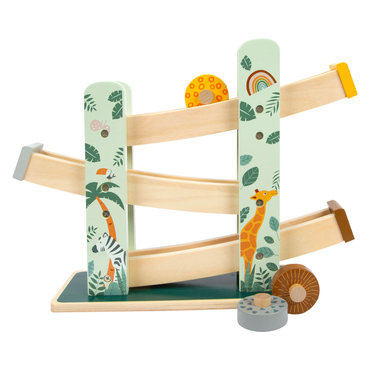 Small Foot Wooden Marble Track Safari, 4dlg.