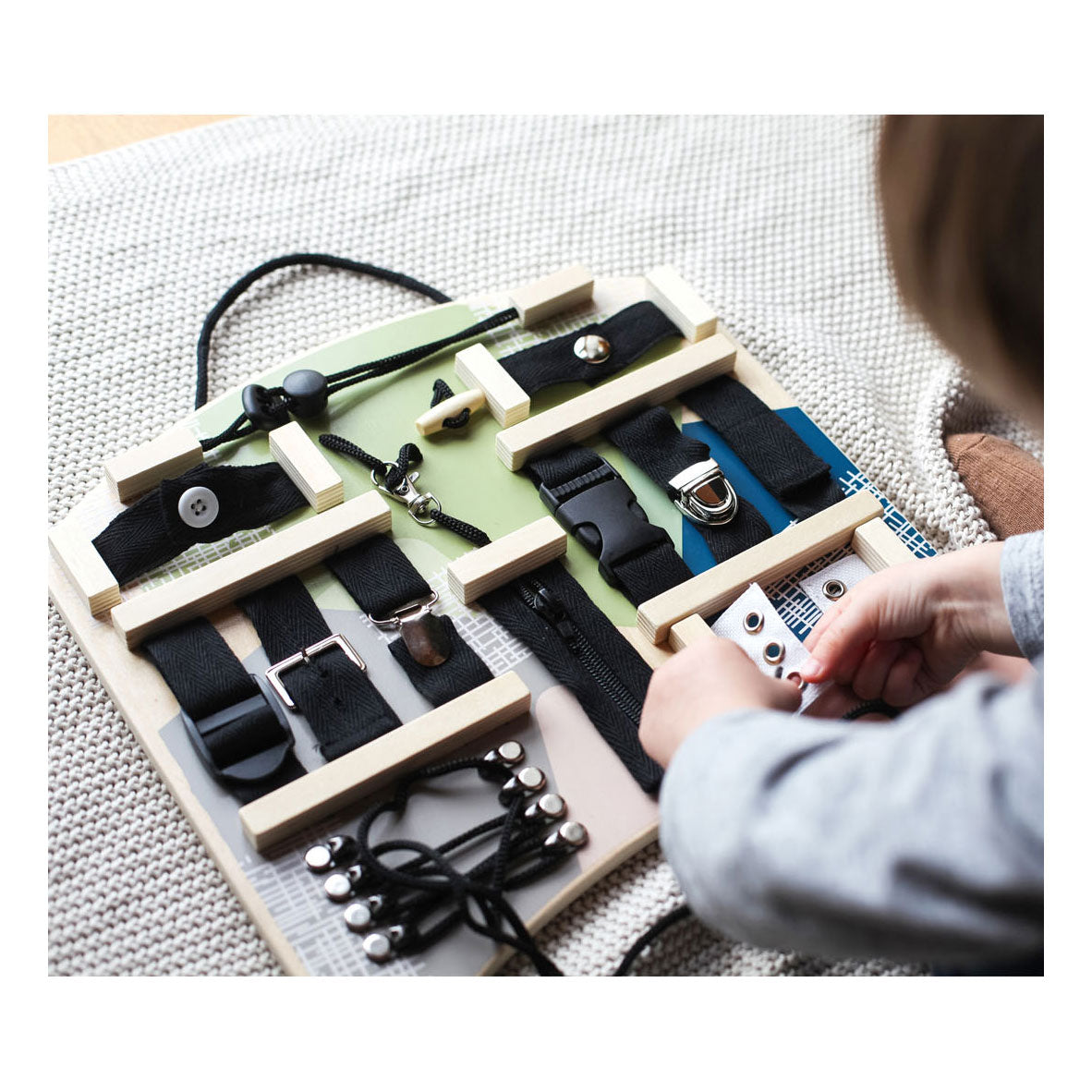 Kleine Fußhölzernaktivitätsplattenverriegelung und Verbindungen