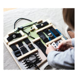 Kleine Fußhölzernaktivitätsplattenverriegelung und Verbindungen