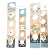 Pista de mármore modular de pé pequeno