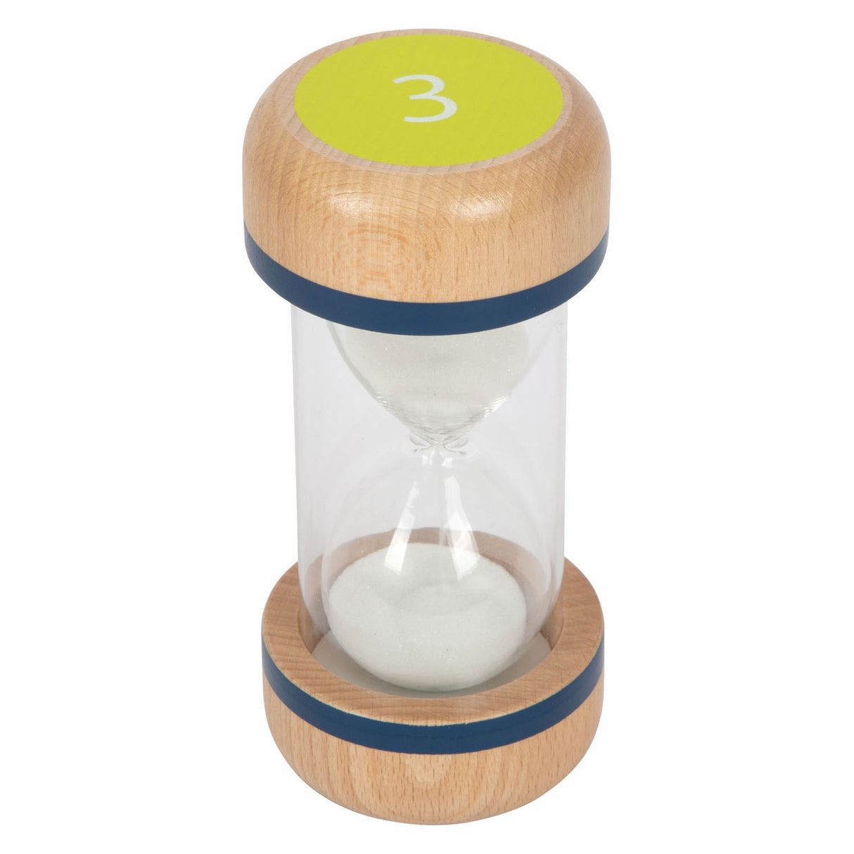 Små fot trä timglasögon xl set, 4dlg.