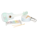 Klenge Fouss Holz Musical Instrott Set Pastell, 7DLG,