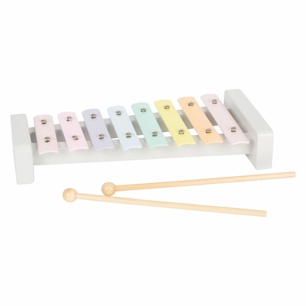 Klenge Fouss Holz Musical Instrott Set Pastell, 7DLG,