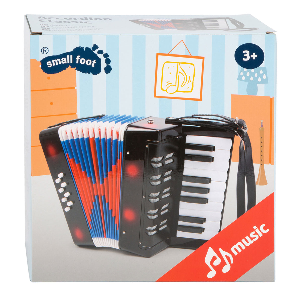 Lille fod harmonika klassiker