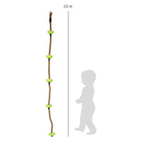 Pé pequeno - corda de escalada verde, 200 cm