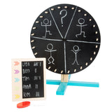 Liten fot trehjul av formue, 4dlg.