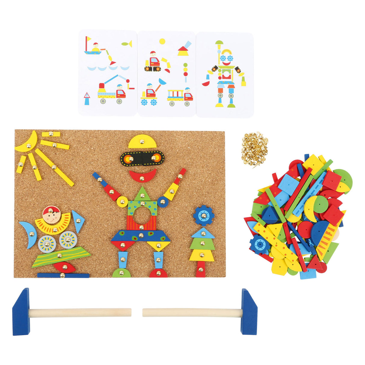 Tap pequeno de pé Hamertje com exemplos, 223dlg.