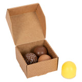 Playetts en bois petit pied, guimauves, 4dlg.