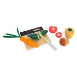 Kleiner Fuß Holz Snijen Speelten Gemüse Set, 13dlg.