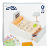 Small Foot - Wooden toy checkout with accessories, 15dlg.