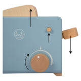 Small foot - houten broodrooster set