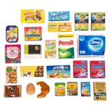 Kleine Fußspeelets im Metalleinkaufskorb 25dlg.