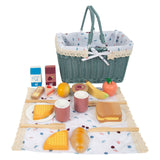 Klenge Fouss Picknickset mat hëlze Playeten lecker, 26dlg.