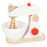Set di apparati da cucina in legno di piccoli piedi, set di 3
