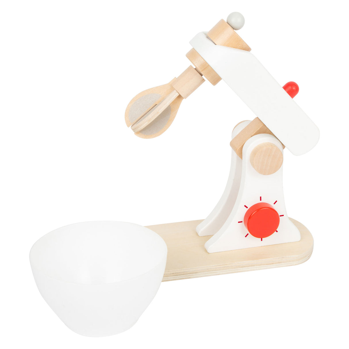 Set di apparati da cucina in legno di piccoli piedi, set di 3