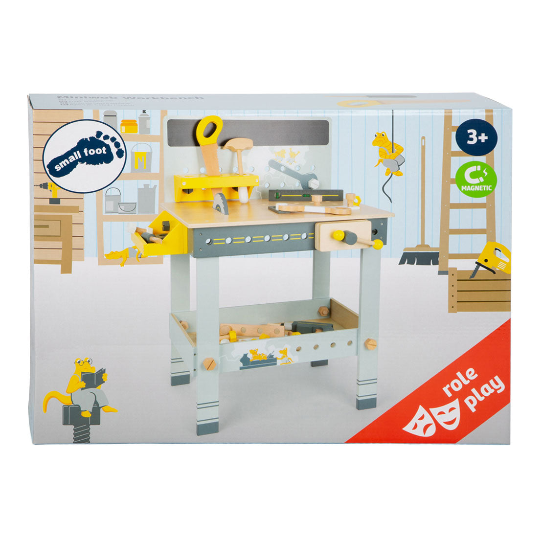 Kleng Fouss Holzaarbechtsbezeech MINIWOB, 5200LG.
