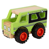 Pedro pequeno jipe ​​off-road de madeira