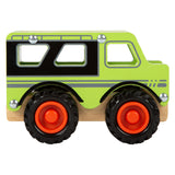 Pedro pequeno jipe ​​off-road de madeira