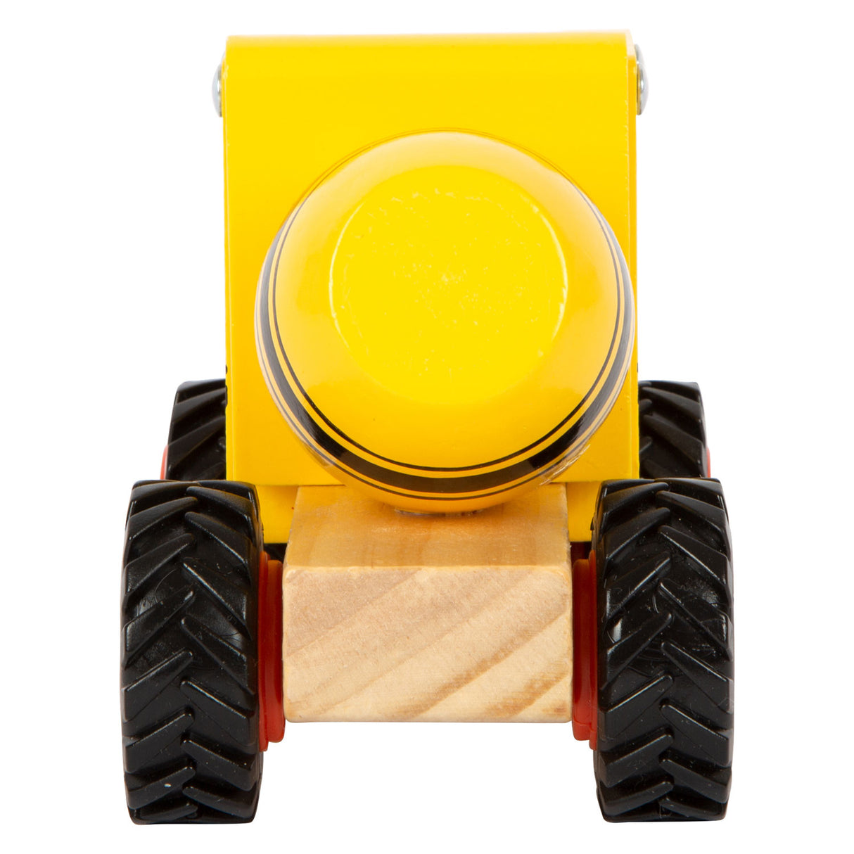 Kleng Fouss Holz Zement Camion giel