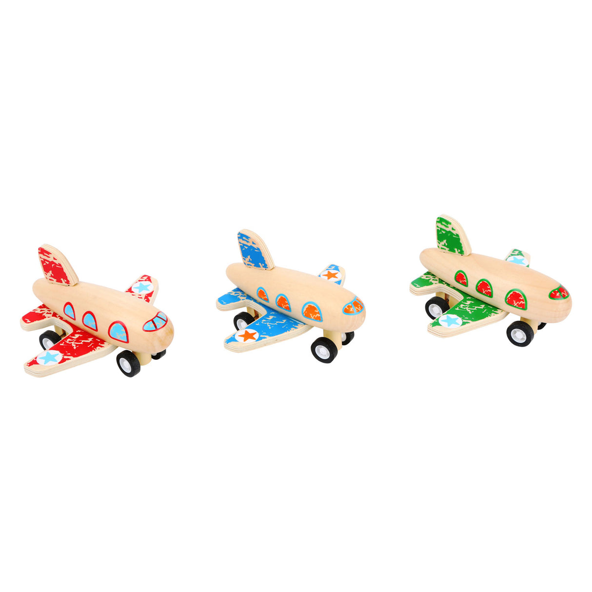 Pieno piccolo - piano traino di legno, per pezzo