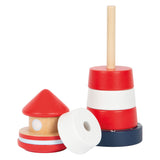 Piccole Foot Stacking Tower Lighthouse Oceano Pacifico, 8dlg.