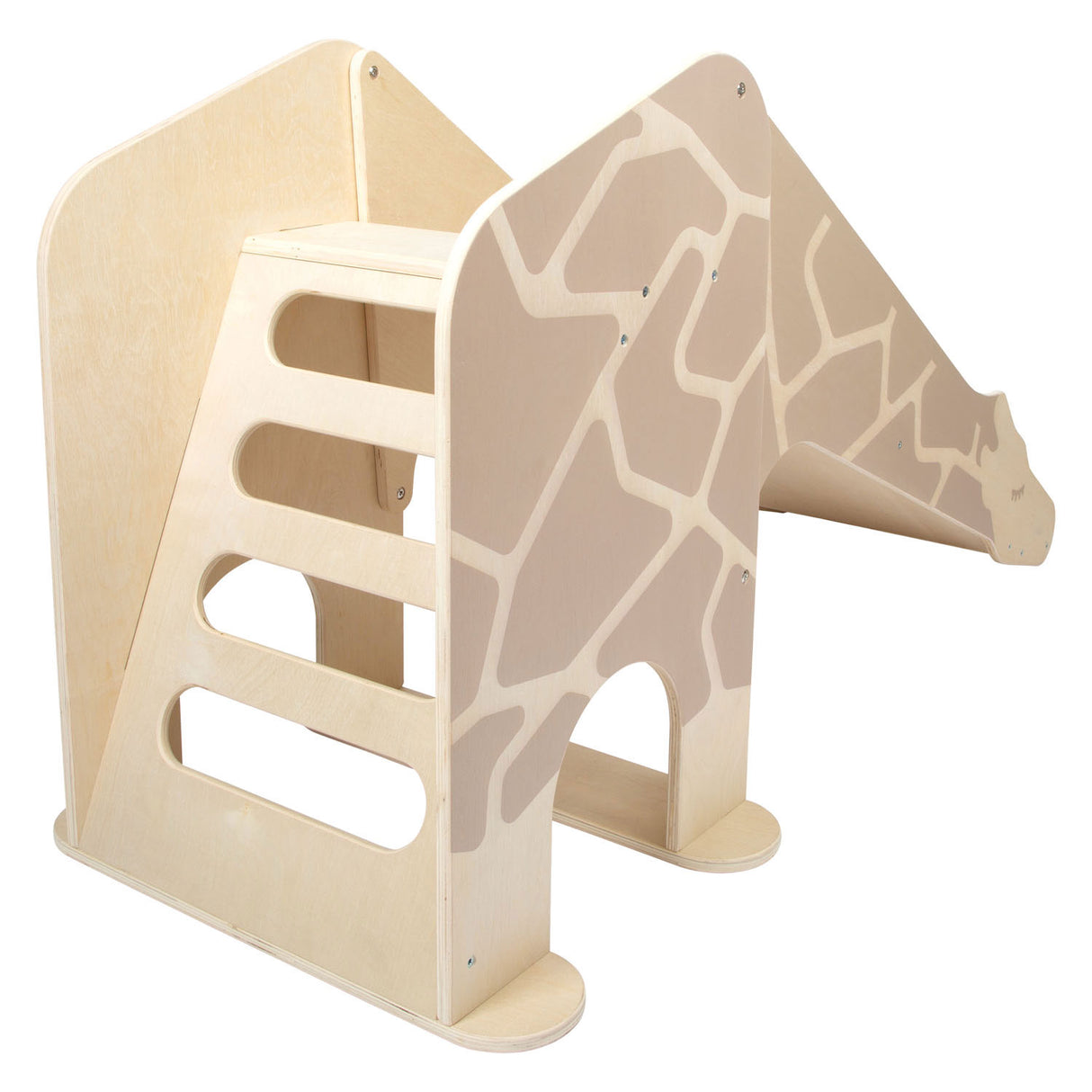 Small Foot - Wooden Indoor Slide Giraffe Wildlife