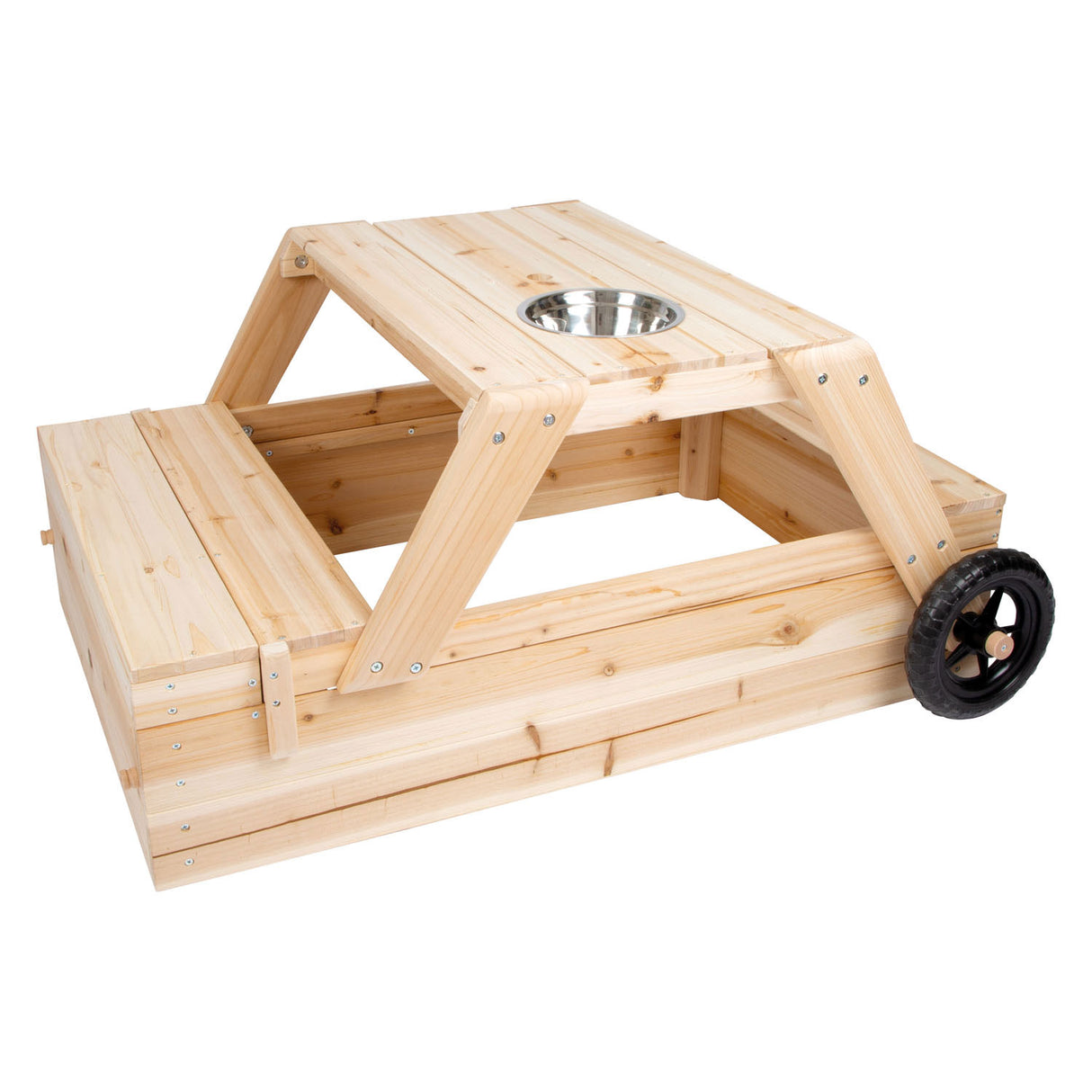 Pieno piccolo - Sandbox con area salotto e tavolo da modero